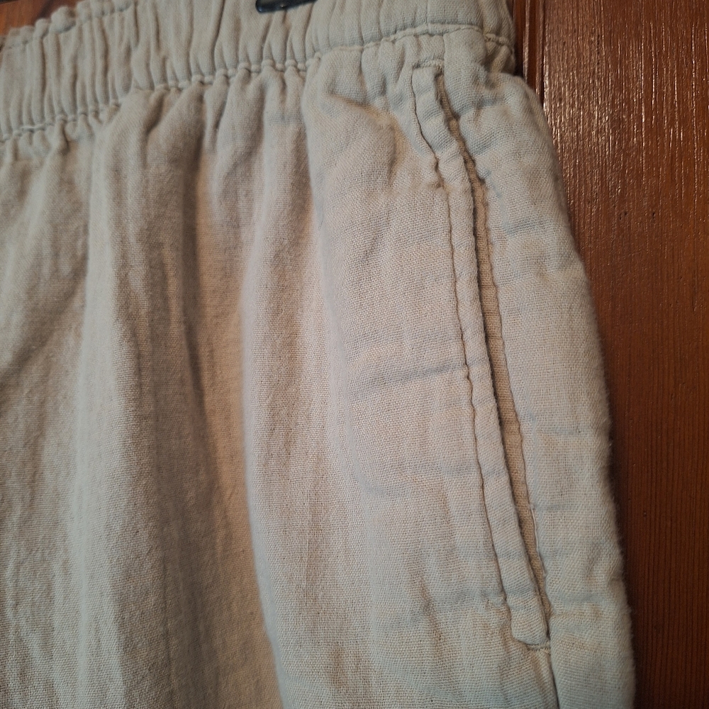 Wide Leg Linen Pants